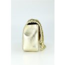 BELLI Nappa Leder Abendtasche "Paris" gold