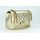 BELLI Nappa Leder Abendtasche "Paris" gold